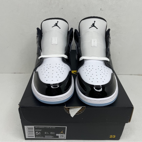 Nike Air Jordan 1 Retro Low GS SE “Concord/Space Jam” 2023 - Picture 2 of 4